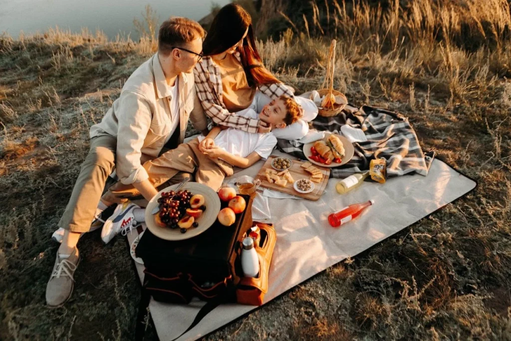 rollup picnic blanket